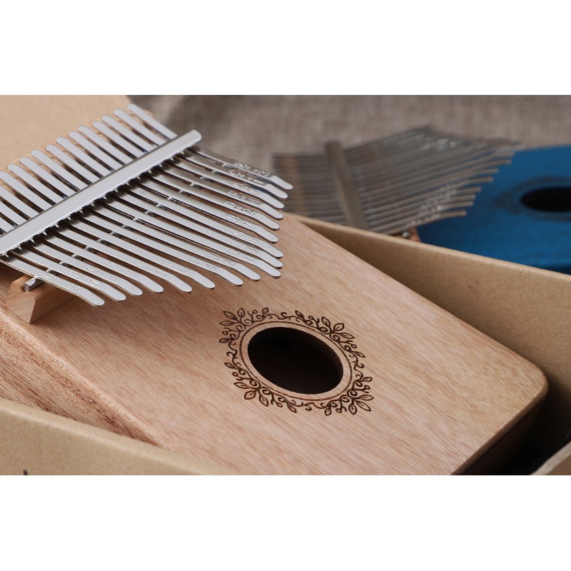 kalimba 17 key mahogany thumb piano mbira Africa finger piano instrumento musical