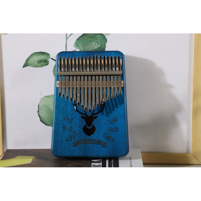 kalimba 17 key mahogany thumb piano mbira Africa finger piano instrumento musical