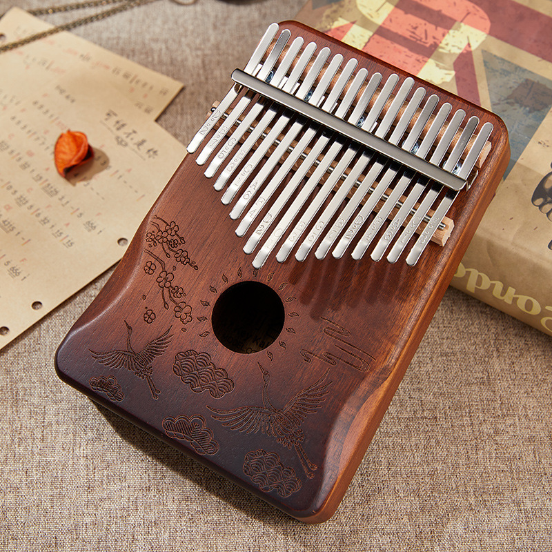 kalimba thumb piano 17-note mahogany beginner finger piano instrument